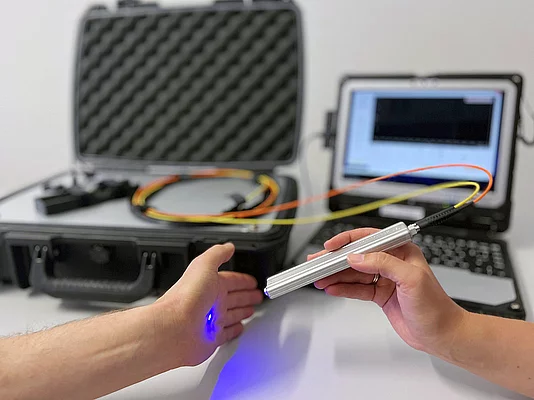 Kompaktes Raman-Sensor-System für klinische Tests