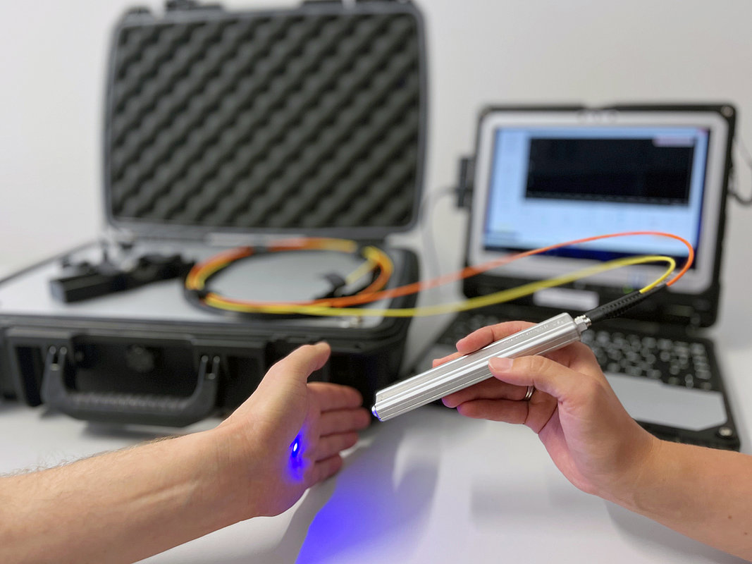 Kompaktes Raman-Sensor-System für klinische Tests